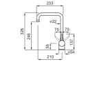 ELLECI - Csaptelep Senna G51 avena