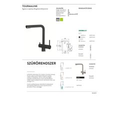 ELLECI - Csaptelep Tourmaline Pure G68
