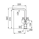 ELLECI - Csaptelep Shell Plus (C02) króm