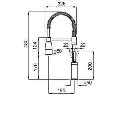 Elleci OUTLET - Csaptelep Chef - Kifutó termék!