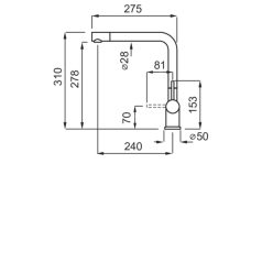 ELLECI - Csaptelep Stream - Kifutó termék!