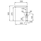 ELLECI OUTLET - Csaptelep Ares K86 black - Kifutó termék!