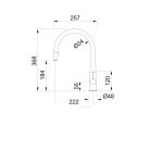 ELLECI - Csaptelep Athena Plus M73 Titanium - Kifutó termék!