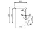 ELLECI - Csaptelep Trail Plus M70 nero metal - Kifutó termék!