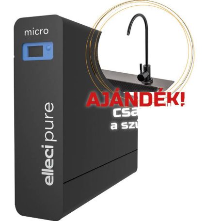 ELLECI - Víztisztító készülék Pure Micro + ajándék csaptelep a szűrt vízhez