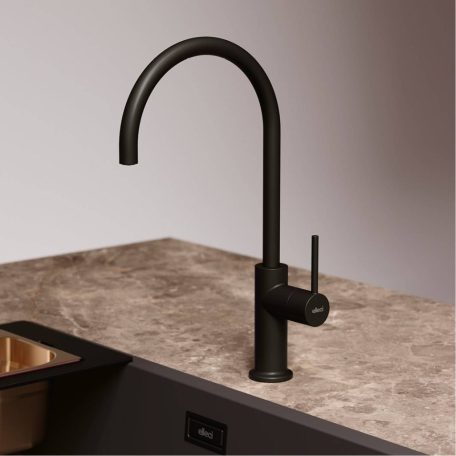 ELLECI - Csaptelep Club matt fekete - Kifutó termék!