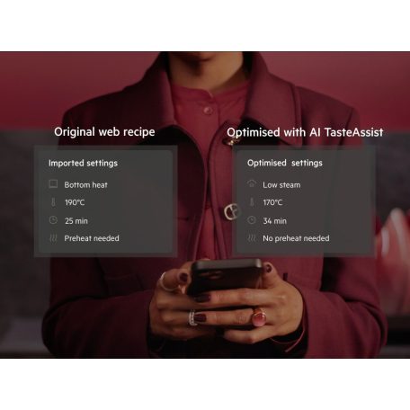 AEG NBP9S831AB Gőzsütő, gőztisztítással