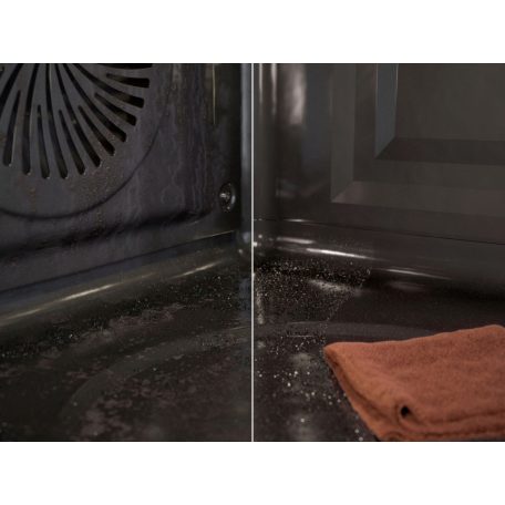 AEG NBR7P731SB Gőzsütő, pirolitikus tisztítással