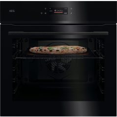   AEG NBX7P63KSB beépíthető sütő, PizzaExpert pirolitikus tisztítással