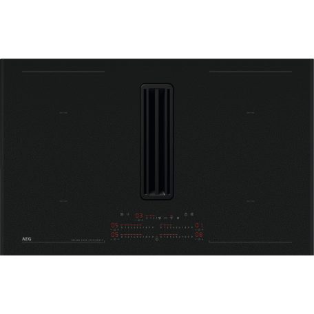 AEG NCP84C01AZ Beépíthető indukciós főzőlap beépített páraelszívóval, SaphirMatt®, 83 cm ComboHob