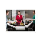 AEG NCP84C01AZ Beépíthető indukciós főzőlap beépített páraelszívóval, SaphirMatt®, 83 cm ComboHob