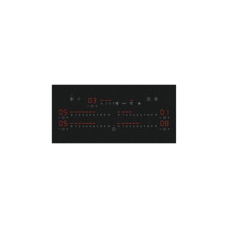 AEG NCP84C01AZ Beépíthető indukciós főzőlap beépített páraelszívóval, SaphirMatt®, 83 cm ComboHob