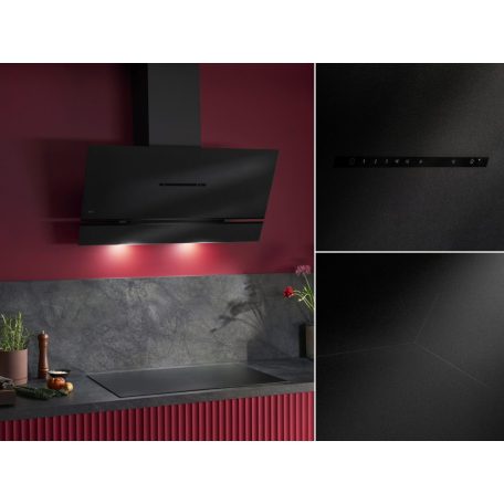 AEG NDV8791CZ kürtős páraelszívó, Hob2Hood, Breeze funkció, 90 cm