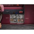 AEG NG97IX20PK XXL Flexibility Beépíthető mosogatógép, Quickselect kezelőpanel, AirDry