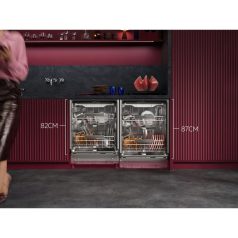   AEG NG97IX20PK XXL Flexibility Beépíthető mosogatógép, Quickselect kezelőpanel, AirDry