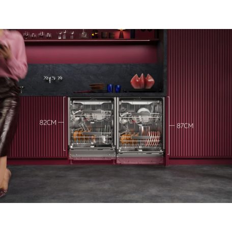 AEG NG97IX50PK Beépíthető mosogatógép, Quickselect kezelőpanel, ComfortLift, AirDry