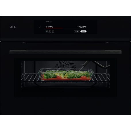 AEG NKK9N82KB beépíthető kompakt sütő, aqua clean tisztítással