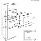 AEG NMB6G261UB beépíthető mikrohullámú sütő grill funkcióval