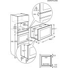 AEG NMB6S171SB beépíthető mikrohullámú sütő