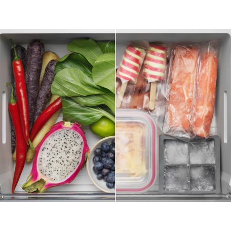 AEG NSC8M191DS Beépíthető alulfagyasztós hűtő, 188.4 cm