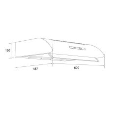   Davoline - Páraelszívó OLYMPIA 260 LUX WH fehér (2 motoros) - A készlet erejéig rendelhető!