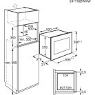 AEG OS5GM251EB beépíthető mikrohullámú sütő grill funkcióval