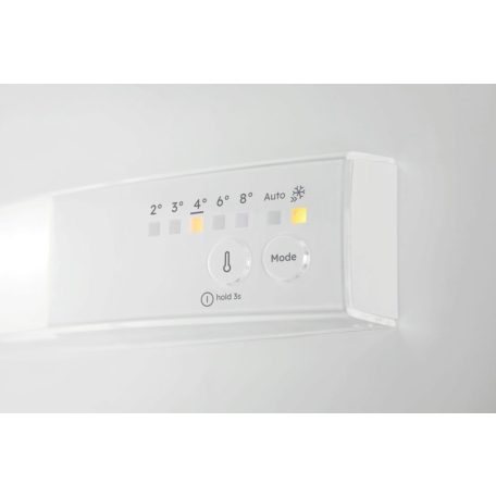 AEG OSC6L181ES beépíthető No Frost alulfagyasztós kombinált hűtő, 177,2 cm