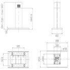 Elica - Páraelszívó GALAXY ISLAND BLIX/A