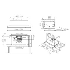 Elica - Páraelszívó ELITE 14 LUX WH/A/90
