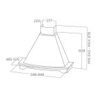 Elica - Páraelszívó CORALINE WH/A/90 T.GREZZO fehér