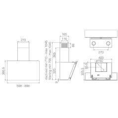 Elica - Páraelszívó SHIRE WH/A/90