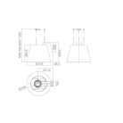 Elica - Páraelszívó EASY UX BL MAT/F/50 (Matt fekete)
