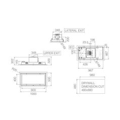 Elica - Páraelszívó SKYDOME H30 A/100