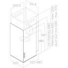 Elica - Páraelszívó HAIKU WH/A/32 fehér