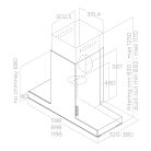 Elica - Páraelszívó HAIKU WH/A/90 fehér