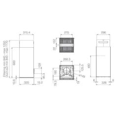 Elica - Páraelszívó HAIKU ISLAND WH/A/32 fehér