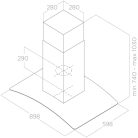 Elica - Páraelszívó REEF A ISLAND IX/A (60413710)