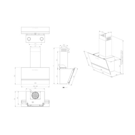 Elica - Páraelszívó STILL WH/A/60 - A készlet erejéig rendelhető!