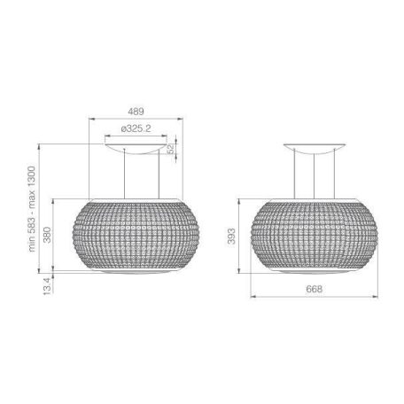 Elica - Páraelszívó INTERSTELLAR IX/F/65