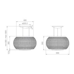 Elica - Páraelszívó INTERSTELLAR BL/F/65