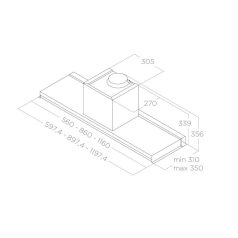 Elica - Páraelszívó LEVER IX/A/116