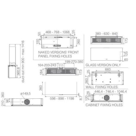 Elica - Páraelszívó RULES @ BL/F/120 No Drip PRF0163753A