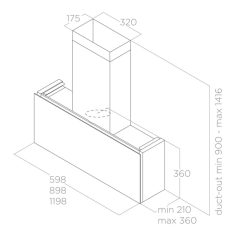 Elica - Páraelszívó RULES DEKT/F/120 No Drip