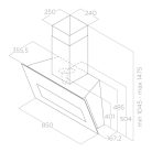 Elica - Páraelszívó BLOOM BL/A/85 - A készlet erejéig rendelhető!