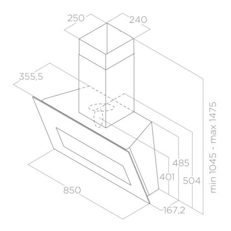 Elica - Páraelszívó BLOOM BL/A/85 - A készlet erejéig rendelhető!