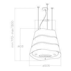 Elica - Páraelszívó WAVE UX IX/F/51