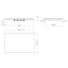 ELICA - Beépíthető indukciós főzőlap RATIO 804 PLUS BL