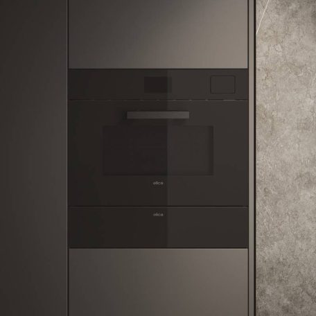 ELICA - Beépíthető gőzsütő + mikro VIRTUS COMBI STEAM MW 645 TFT BL