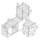 ELICA - Beépíthető sütő VIRTUS MULTI 60 TFT BL + Ajándék Pizzaszett