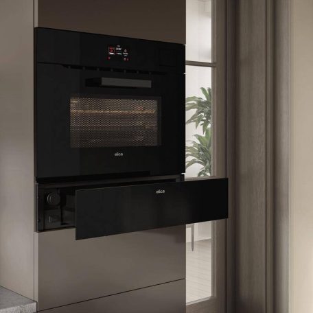 ELICA - Beépíthető melegentartó fiók VIRTUS WARM DRAWER 60 PP BL